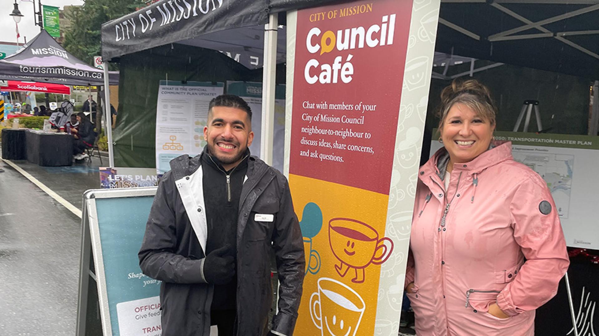 Councillor Jag Gill and Councillor Angel Elias