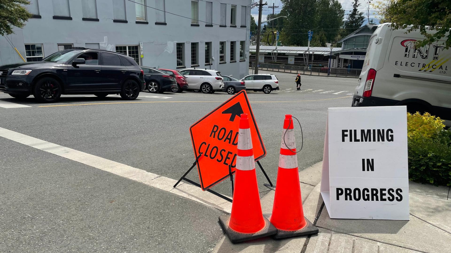 Filming in Mission