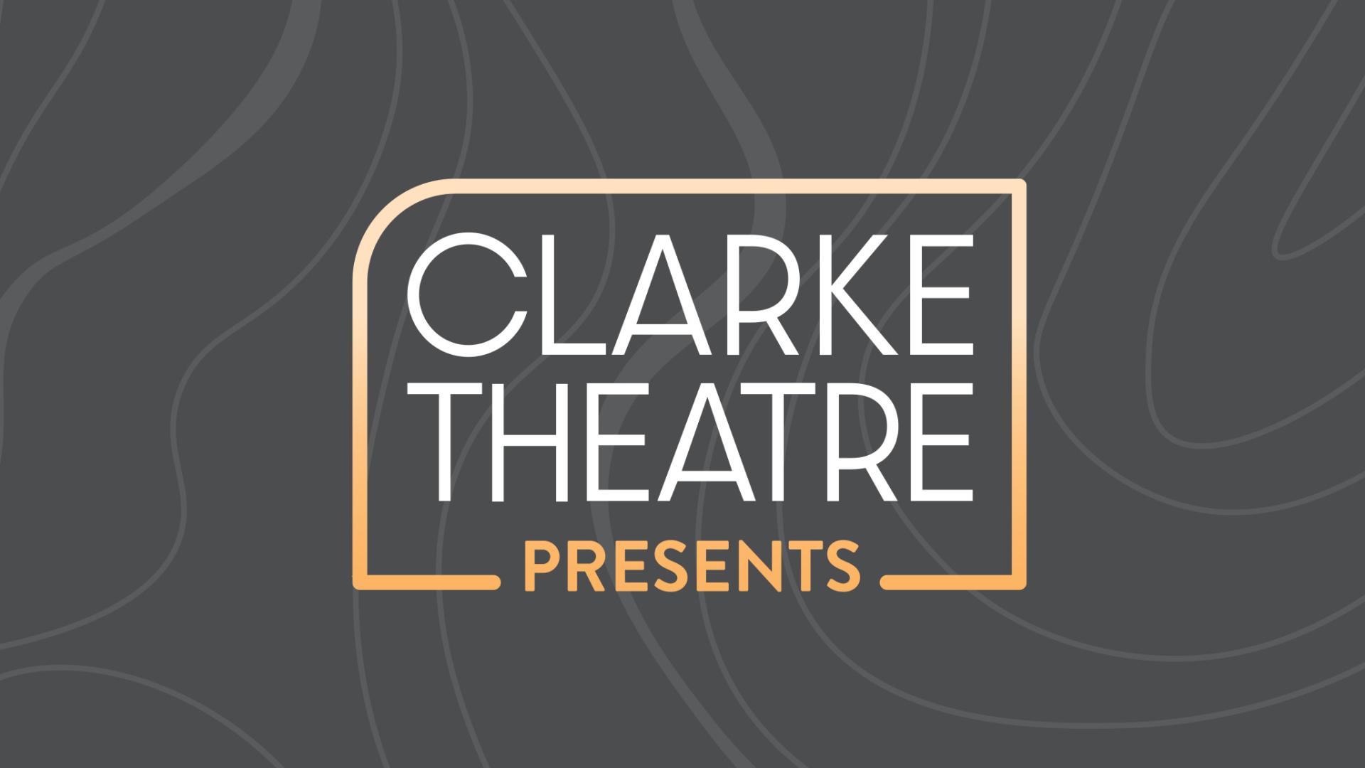 Clarke Theatre Presents - Wordmark Dark