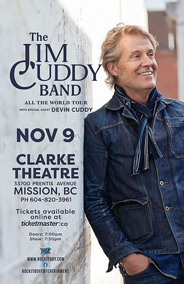 Jim Cuddy Concert Poster