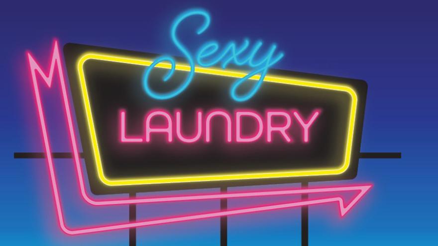 Sexy Laundry neon light hotel sign