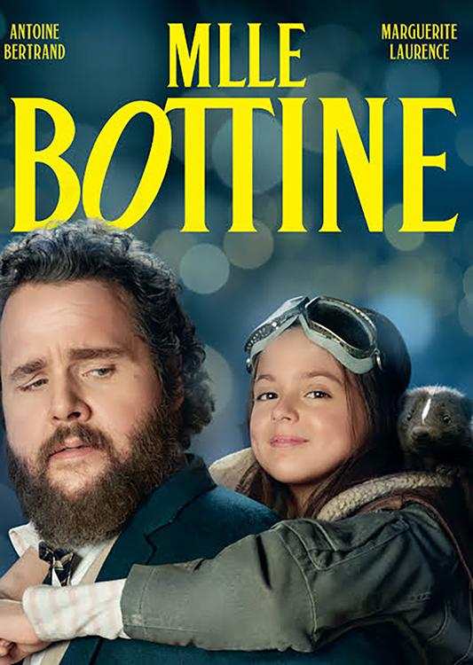 Miss boots smirking while being piggy backed by her questioning uncle movie poster