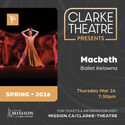 Macbeth hosted by Clarke Theatre Presents Theatre Season