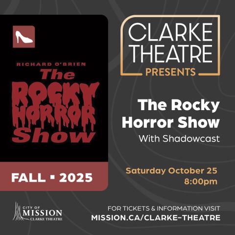 Rocky Horror with Shadow Cast hosted by Clarke Theatre Presents Theatre Season